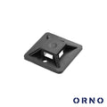 Fixador Adesivo P/ Braçadeiras 50X Preto Orno - Tauu,pt