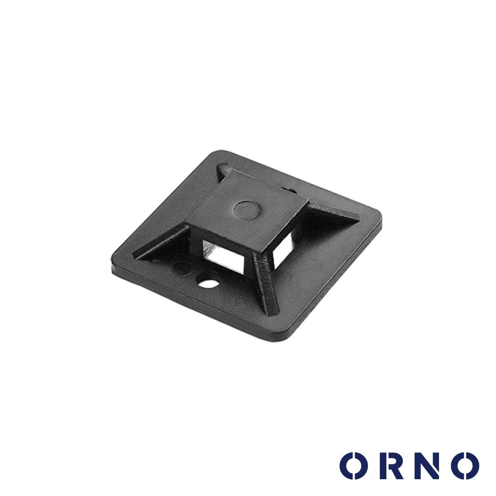 Fixador Adesivo P/ Braçadeiras 50X Preto Orno - Tauu,pt