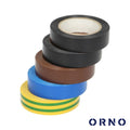 Conjunto 5 Rolos Fita Isoladora Multicor 19Mm 20M Orno - Tauu.pt