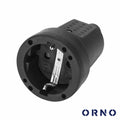 Ficha Schuko Fêmea 2P+E 230V Orno - Tauu.pt