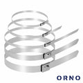 Conjunto 100 Abraçadeiras Em Aço Inoxidável Orno - Tauu.pt