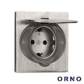 Tomada Elétrica Encastrar 1X Schuko Ip44 86X57Mm Orno - Tauu.pt