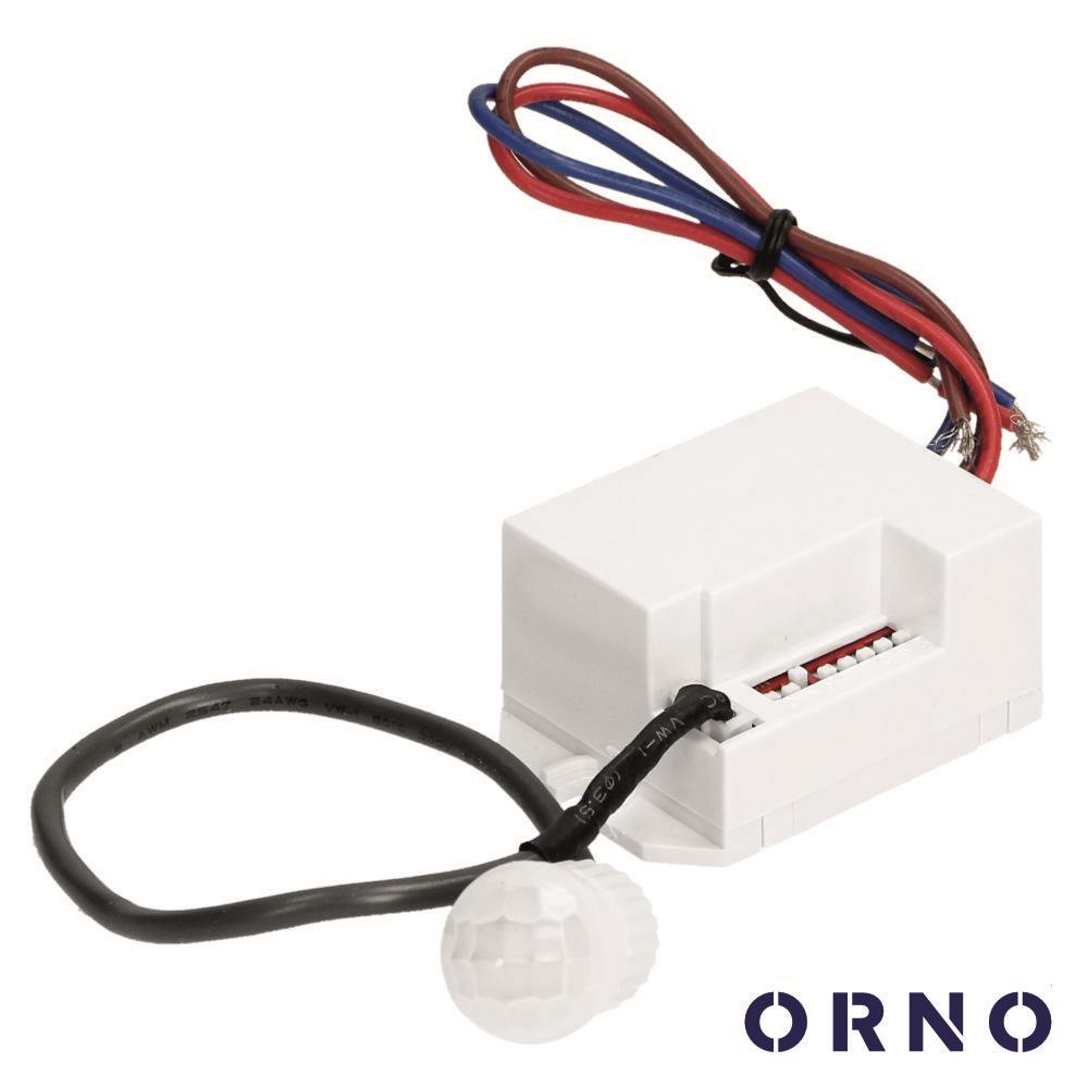 Detector De Movimentos Pir P/ Encastrar Branco Orno - Tauu,pt