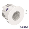 Detetor De Movimentos Pir P/ Encastrar Branco Orno - Tauu,pt