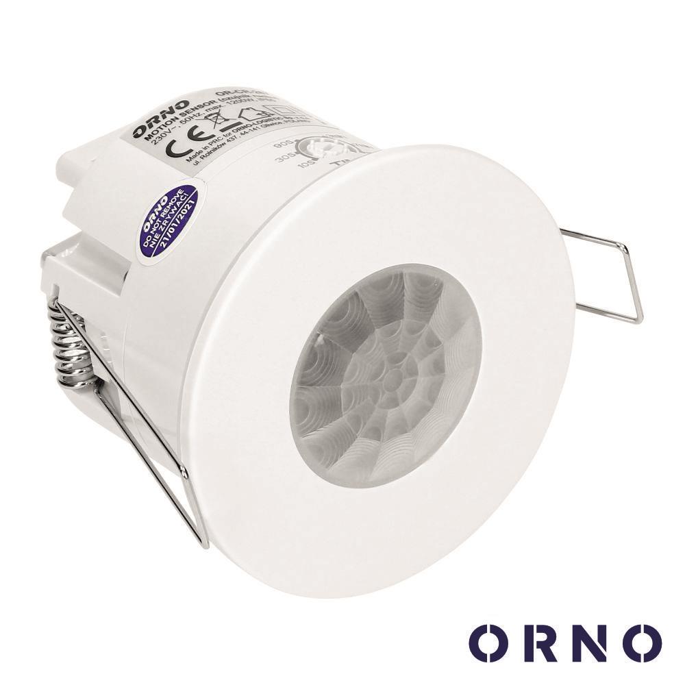 Detetor De Movimentos Pir P/ Encastrar Branco Orno - Tauu,pt