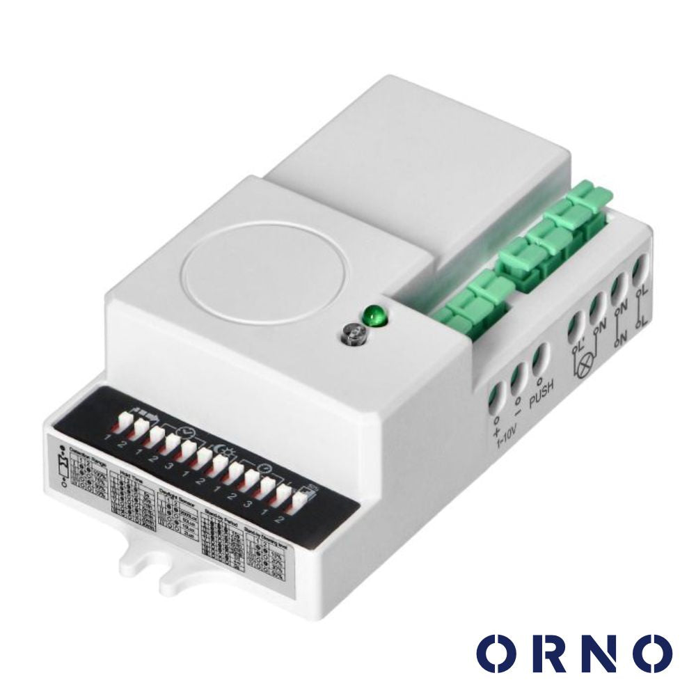 Mini Detetor De Movimento Por Micro-Ondas C/ Dimmer Orno - Tauu.pt