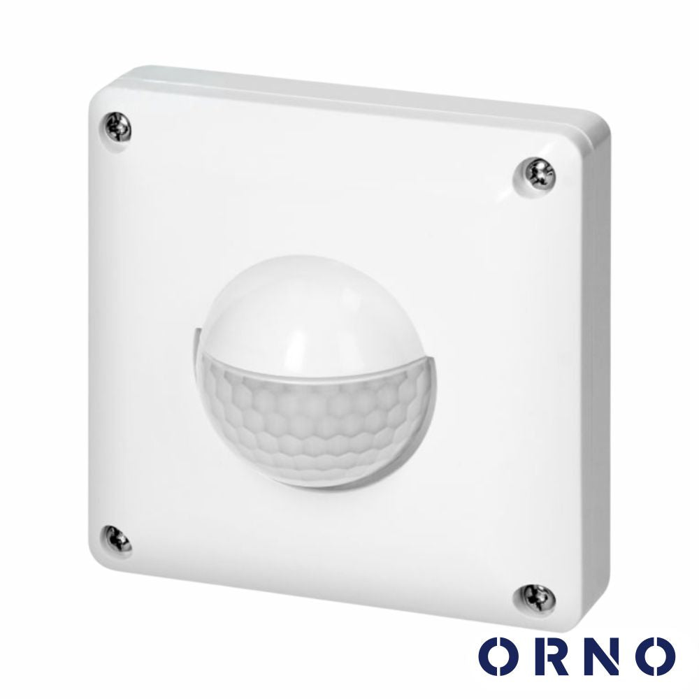 Detetor De Movimento Pir P/ Encastrar 190º 250W Ip65 Orno - Tauu.pt