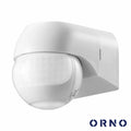 Mini Detetor De Movimento Pir 800W 180º Ip44 Branco Orno - Tauu,pt