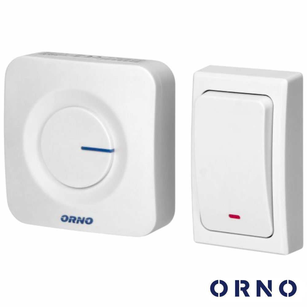 Campainha S/ Fios C/ 1 Receptor 230V 200M Orno - Tauu,pt