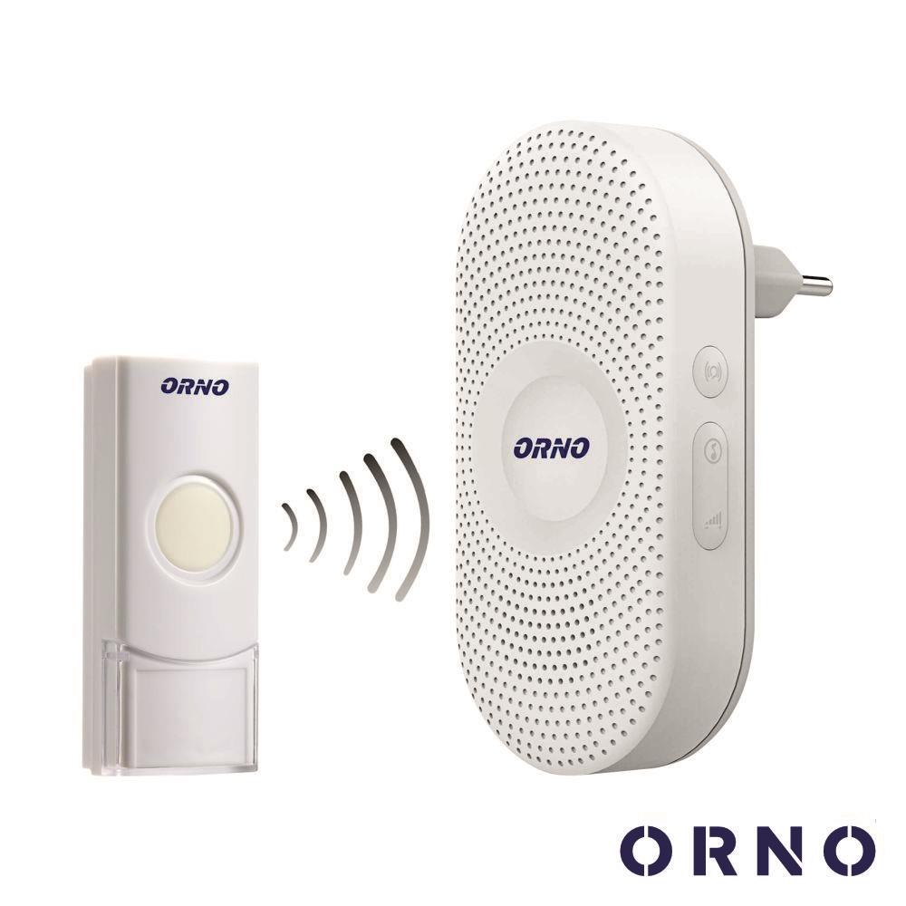 Campainha S/ Fios C/ 1 Receptor 300M Orno - Tauu,pt
