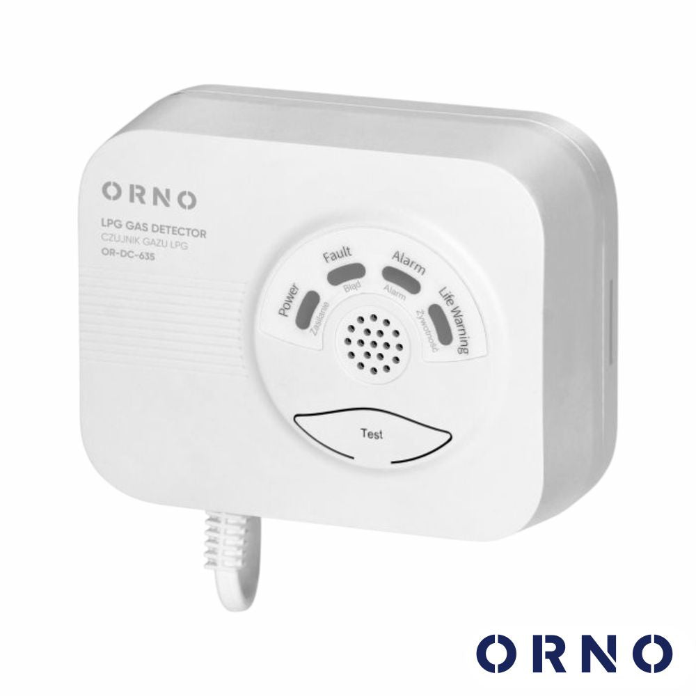 Detetor De Gás Glp 230Vac C/ Alarme Orno - Tauu.pt