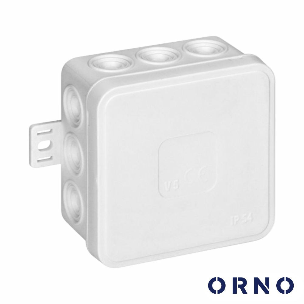 Caixa De Derivação Estanque C/ 12 Entradas 75X75X41Mm Orno - Tauu,pt