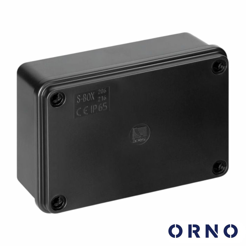 Caixa De Derivação Estanque 120X80X50Mm Preto Ip65 Orno - Tauu,pt