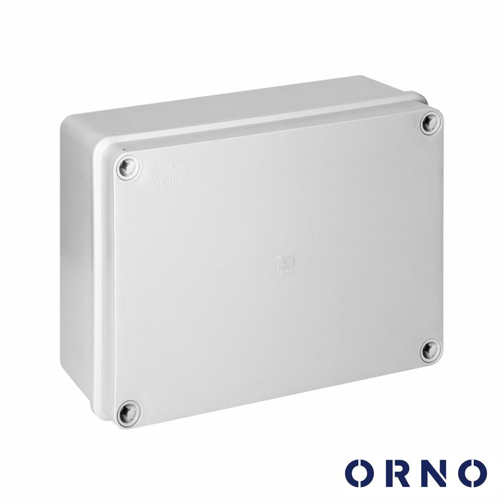 Caixa De Derivação Estanque 190X140X70Mm Cinzento Ip65 Orno - Tauu.pt