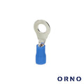 Terminal Redondo Isolado 2.5Mm 100X Azul Orno - Tauu.pt