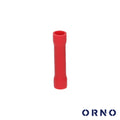 Terminal Redondo Isolado 1Mm² 10X Vermelho Orno - Tauu,pt