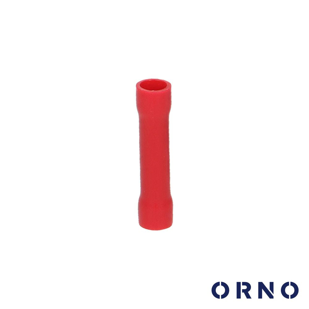 Terminal Redondo Isolado 1Mm² 10X Vermelho Orno - Tauu,pt