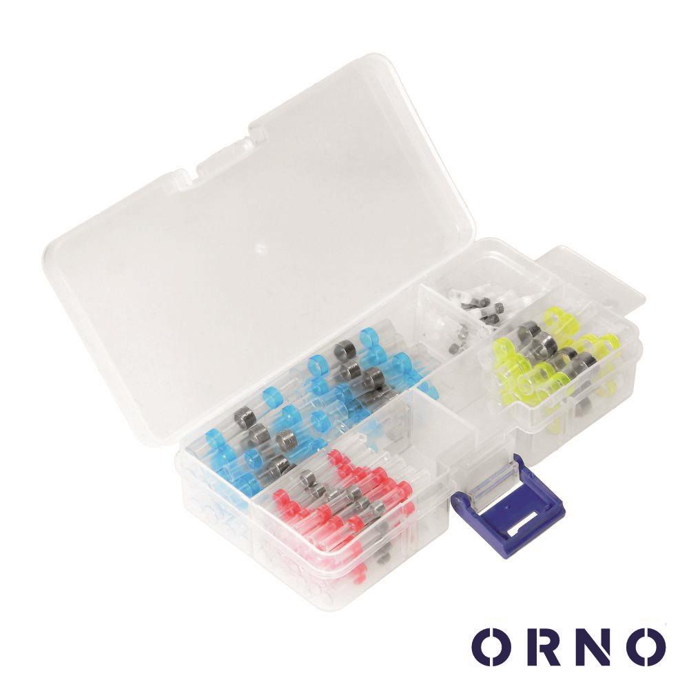 Conjunto 100 Uniões Termoretractil Com Solda 1.5-4.0Mm2 Orno - Tauu.pt