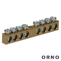 Barramento S/ Base 8 Vias Orno - Tauu.pt
