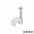 Abraçadeira De Parede C/ Prego P/ Cabo 6Mm 100X Orno - Tauu.pt