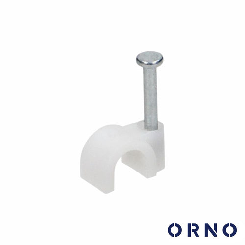 Abraçadeira De Parede C/ Prego P/ Cabo 6Mm 100X Orno - Tauu.pt