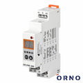 Relé Temporizador Digital C/20 Funções 12-240V Din Ip20 Orno - Tauu.pt