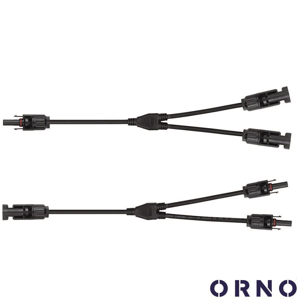 Conjunto De Adaptadores Em Y P/ Fichas Solares 2Xmc4 Orno - Tauu.pt