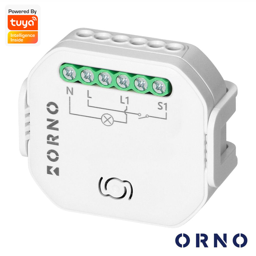 Módulo Relé 1 Canal 2300W 10A Wifi+Bt Tuya Orno - Tauu.pt