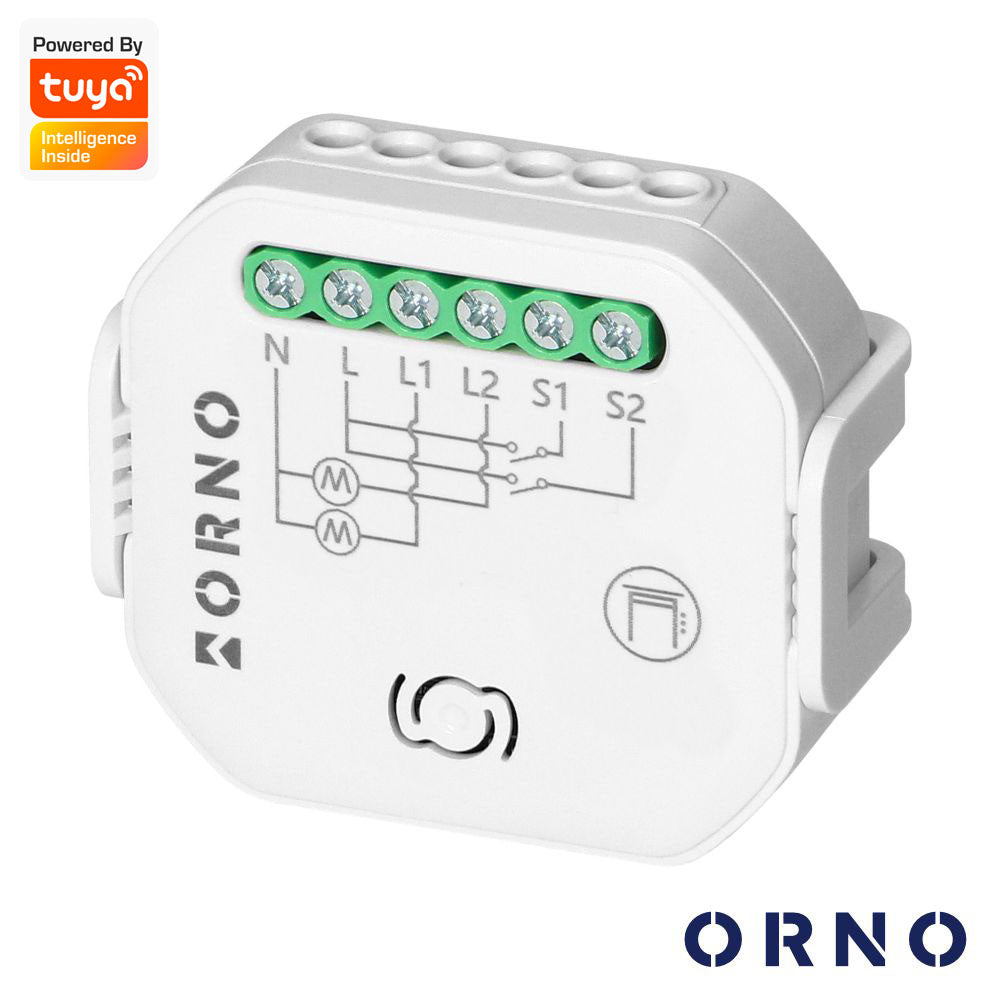 Módulo Automação P/ Controlo De Estores Wifi+Bt Tuya Orno - Tauu.pt