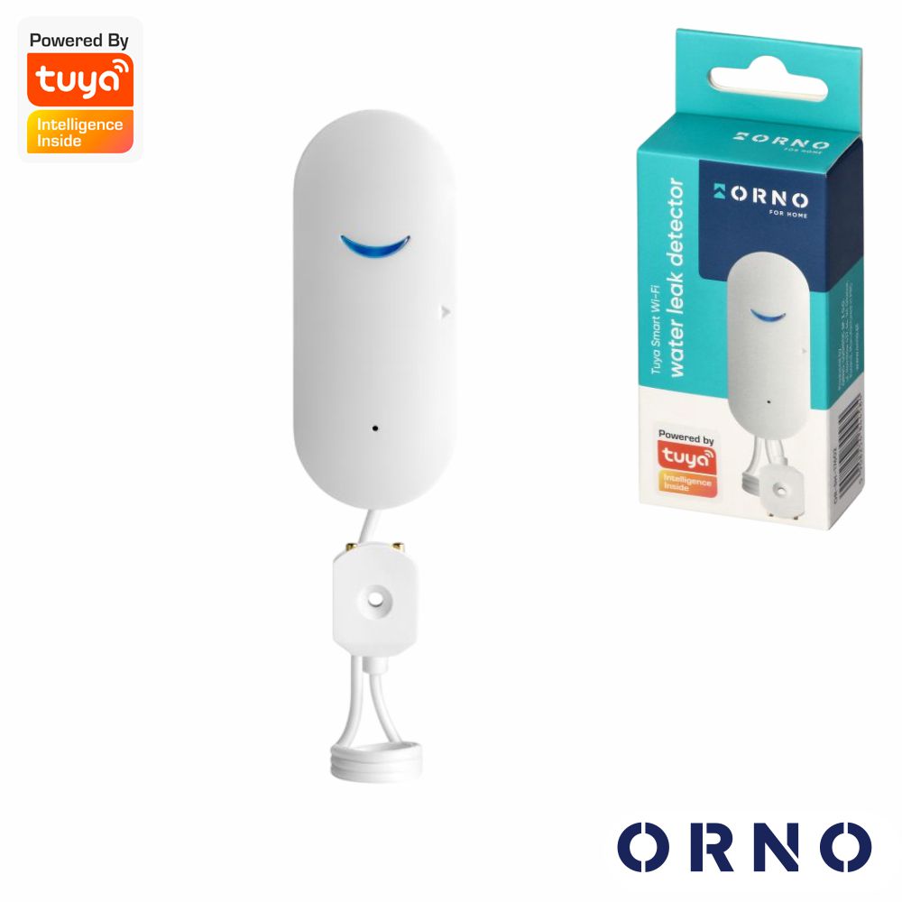 Detetor De Água C/ Alarme Tuya Smart Wi-Fi Orno - Tauu.pt