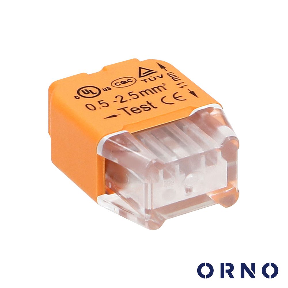 Ligador Rápido 2 Condutores 0.75-2.5Mm² 100X Orno - Tauu.pt