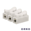Ligador De Pressão 3 Condutores 2,5Mm² 10Pcs Orno - Tauu,pt