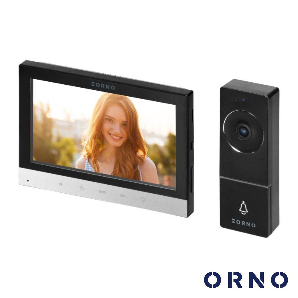 Vídeo Porteiro 7" Hd Tátil Wifi Orno - Tauu.pt