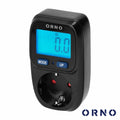 Contador De Energia 230V/16A C/ Tomada Preto Orno - Tauu,pt