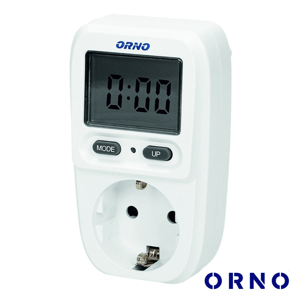 Contador De Energia 230V/16A C/ Tomada Orno - Tauu.pt