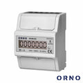 Contador De Energia 230V/80A 3 Módulos P/ Calha Din Orno - Tauu,pt