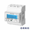Contador De Energia Trifásico 230V/100A 4 Módulos Din Orno - Tauu,pt