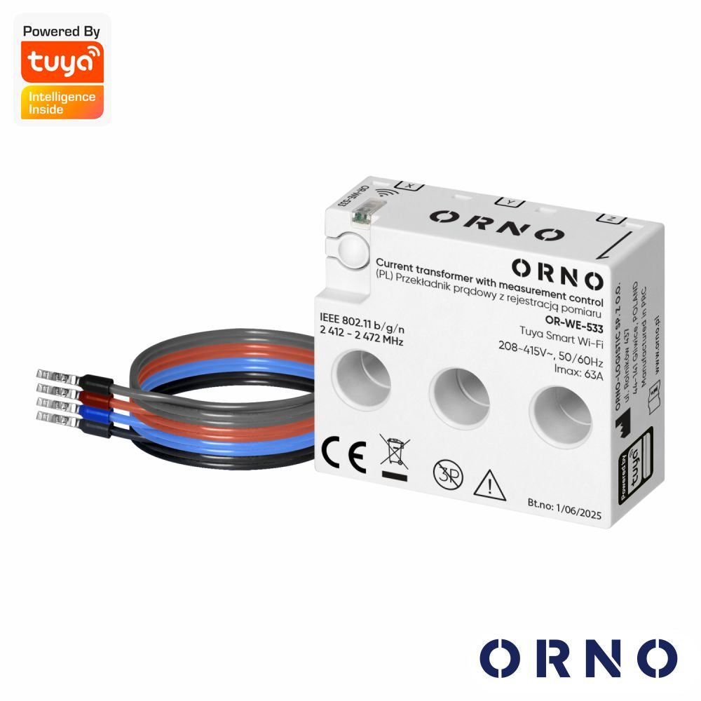 Contador De Energia Trifásico C/Transformador 440V/63A Wifi - Tauu.pt