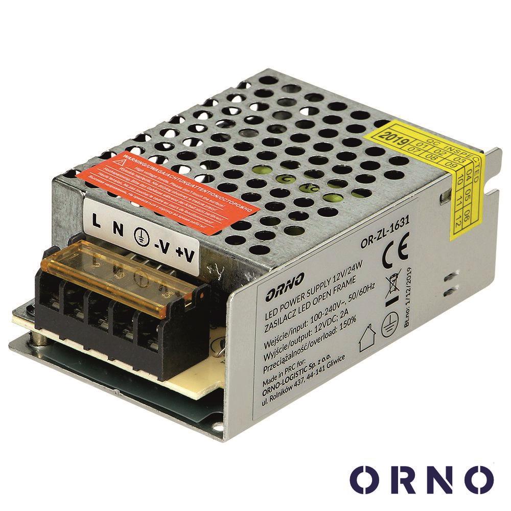 Fonte De Alimentação Industrial 12V 25W 2A Orno - Tauu,pt