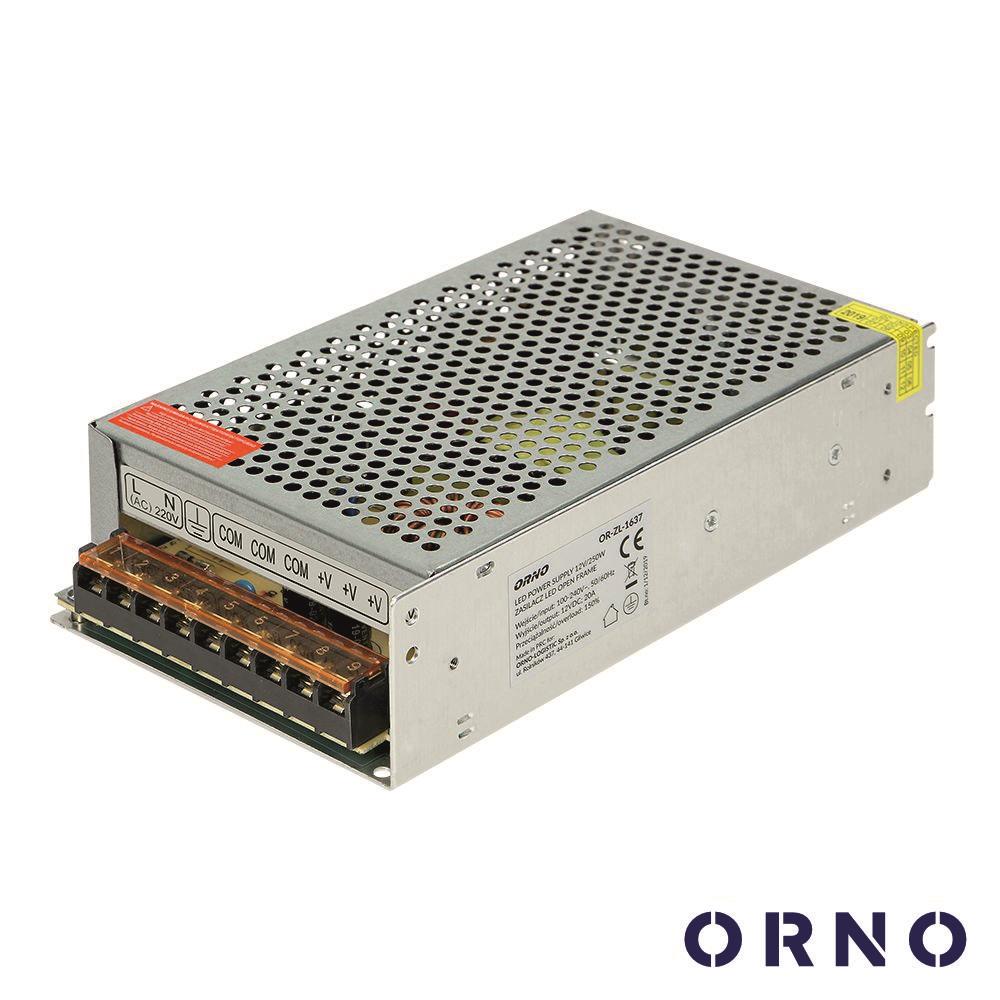 Fonte De Alimentação Industrial 12V 250W 20.8A Orno - Tauu.pt