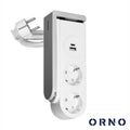 Extensão Elétrica 2X Schuko 2Xusb C/ Suporte P/ Mesa Orno - Tauu,pt