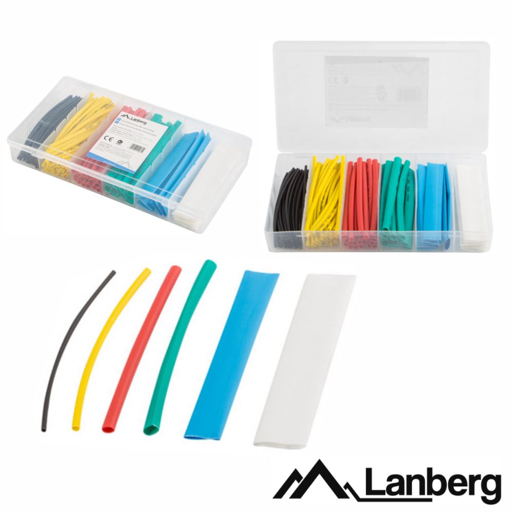 Conjunto De Tubos Manga Termoretráctil 100Pcs Lanberg - Tauu,pt