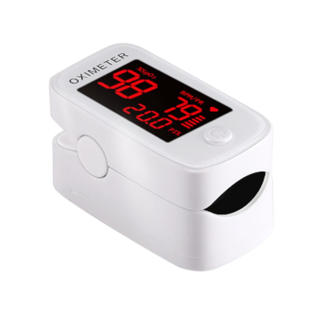 Oxímetro De Dedo P/ Medição Spo2 Pr Pi C/ Visor Lcd - Tauu.pt