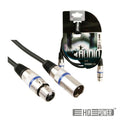 Cabo Xlr 3P Macho / Xlr 3P Fêmea 1M Hq Power - Tauu.pt