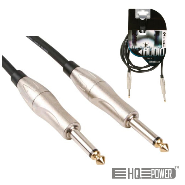 Cabo Jack 6,35Mm Macho / Macho 2M Mn Hq Power - Tauu,pt
