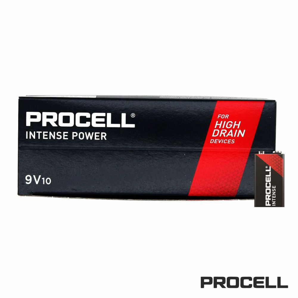 Pilha Alcalina 9V/6Lr61 Mx1604 10X Industrial Procell - Tauu,pt