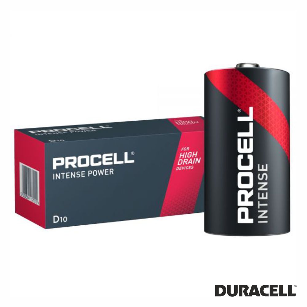 Pilha Alcalina  Lr20/D 1,5V Mx1300 10X Intense Power Procell - Tauu,pt