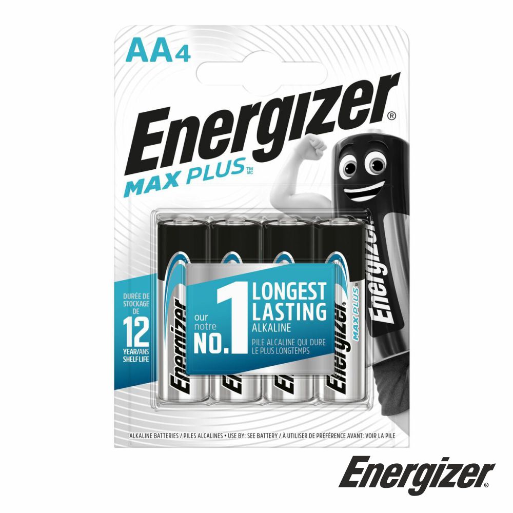 Pilha Alcalina Aa 1.5V 4X Max Plus Energizer - Tauu.pt