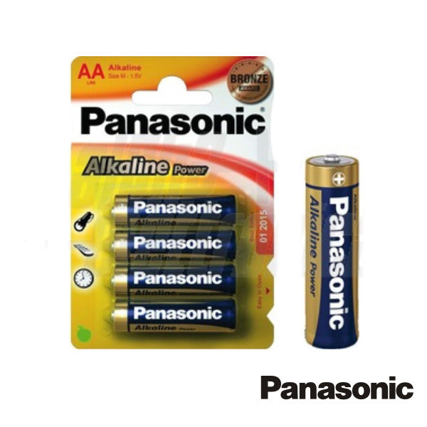 Pilha Alcalina Lr6/Aa 1.5V 4X Blister Panasonic - Tauu.pt