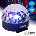 Projetor Luz C/ 6 Leds 1W Rgbwav Mic Party - Tauu.pt
